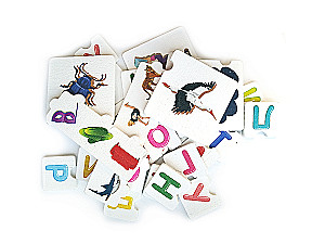 Puzzle drewniane - Układaj i czytaj