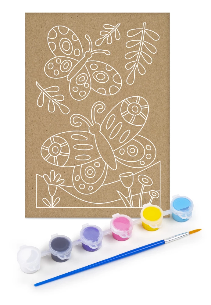 Set for painting on wood Butterflies