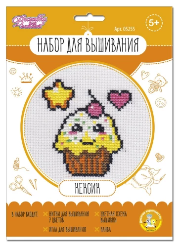 Izšūšanas komplekts ar rokām Keksiks