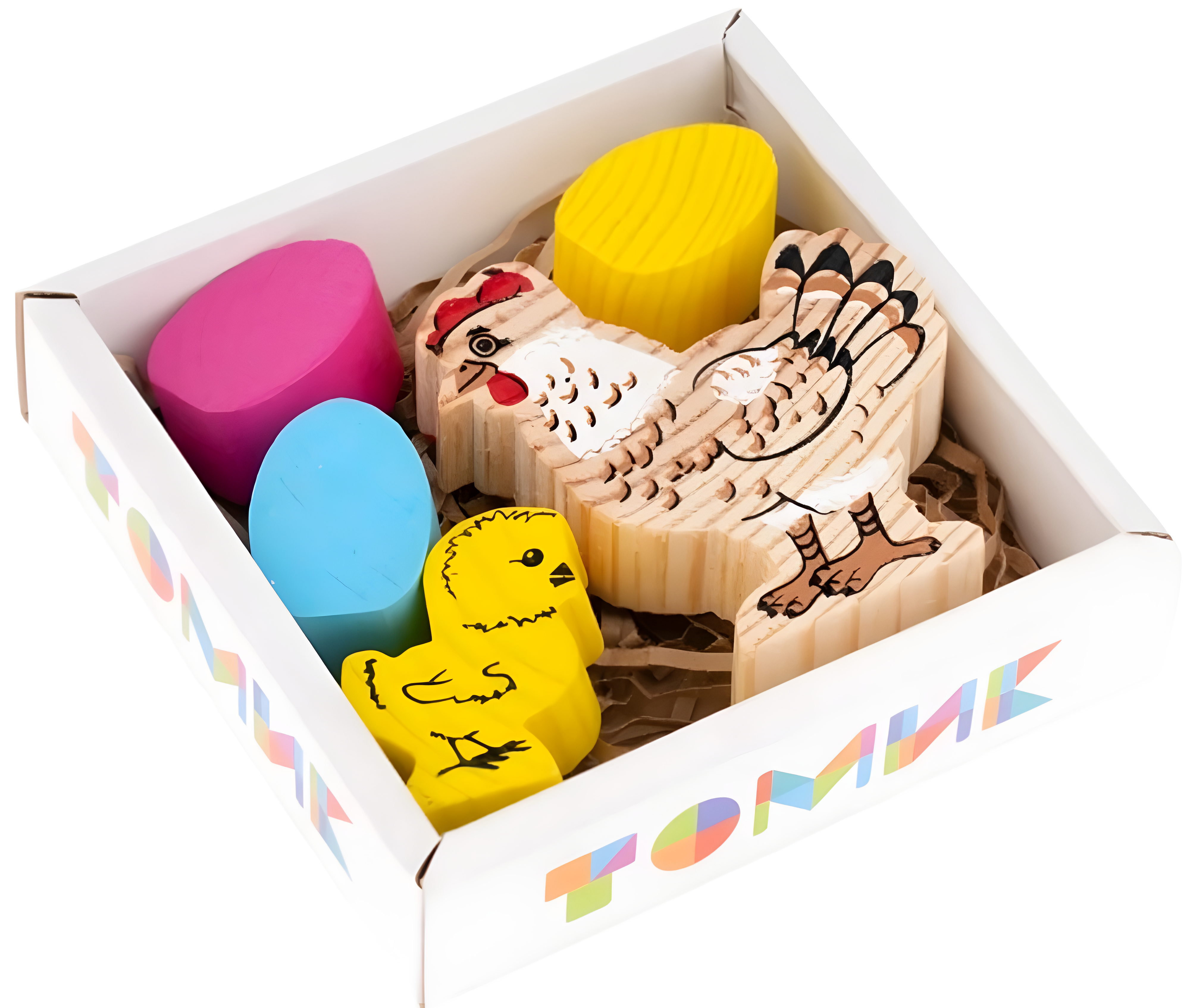 Logical Easter Play Set. 5 Pieces