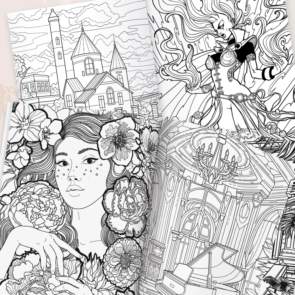 Coloring-Inspiration The World of Your Feelings
