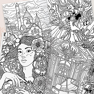Coloring-Inspiration The World of Your Feelings