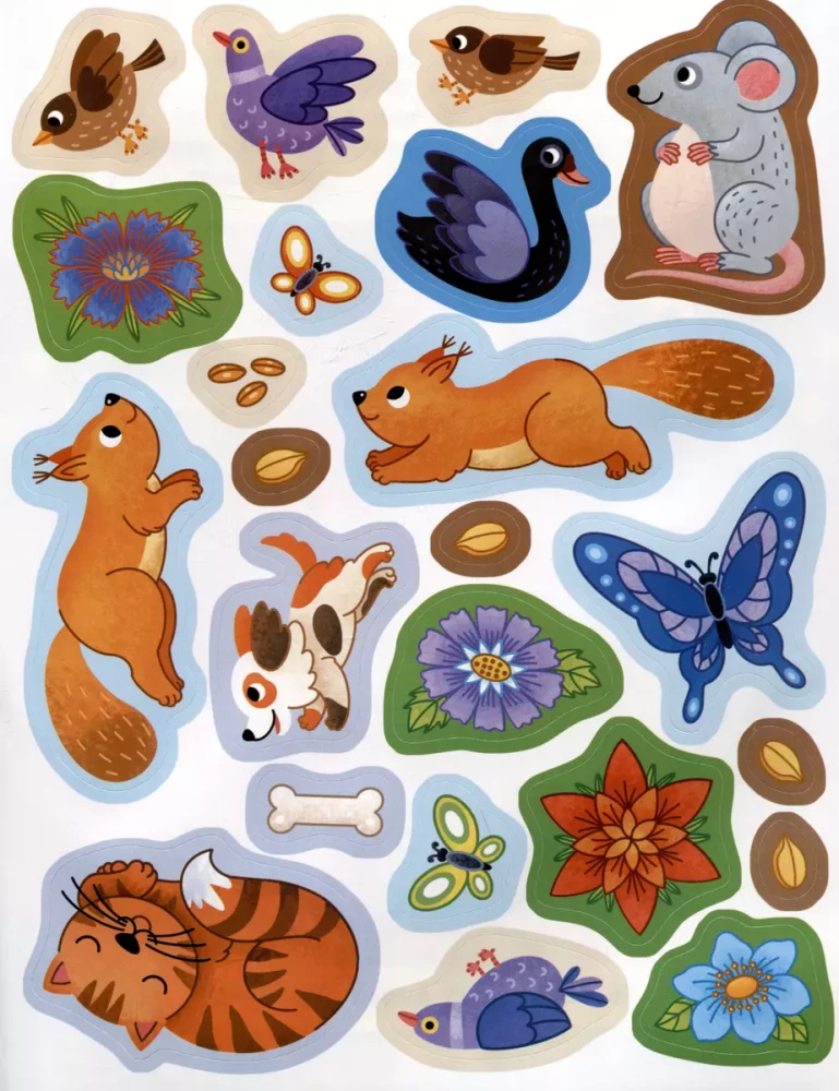Inhabitants of the City: Sticker Book
