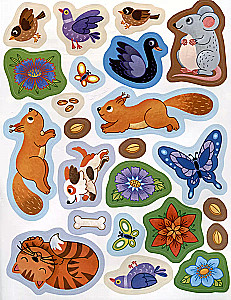 Inhabitants of the City: Sticker Book