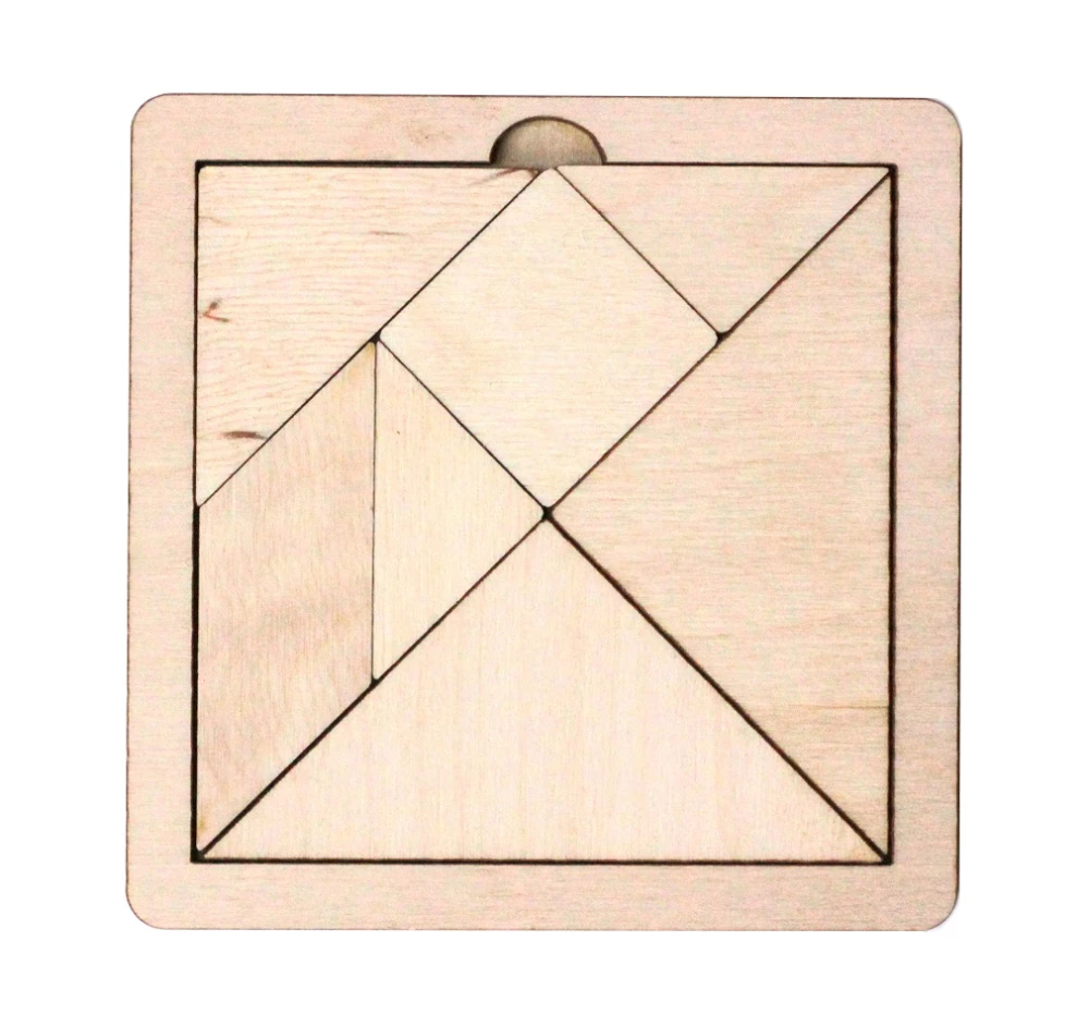Wooden Puzzle Game Tangram