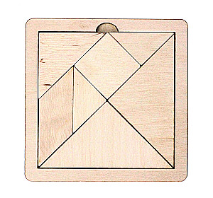 Wooden Puzzle Game Tangram
