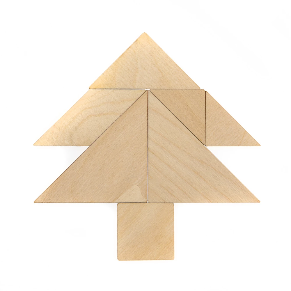 Wooden Puzzle Game Tangram