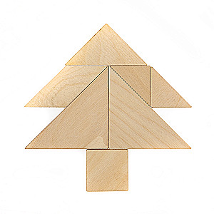 Wooden Puzzle Game Tangram