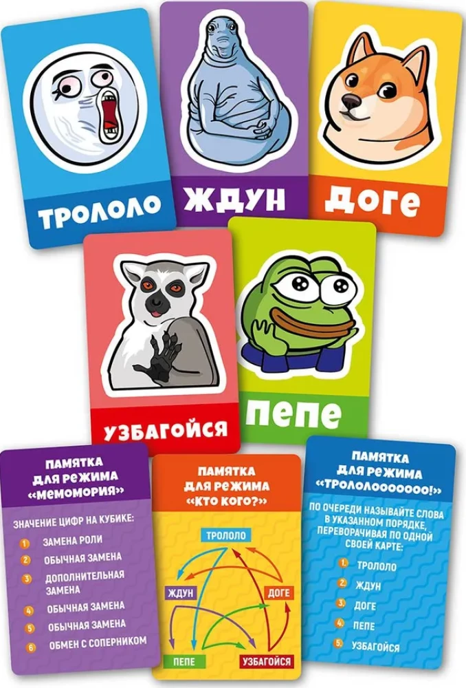 Stalo žaidimas Memai, bendras susirinkimas!