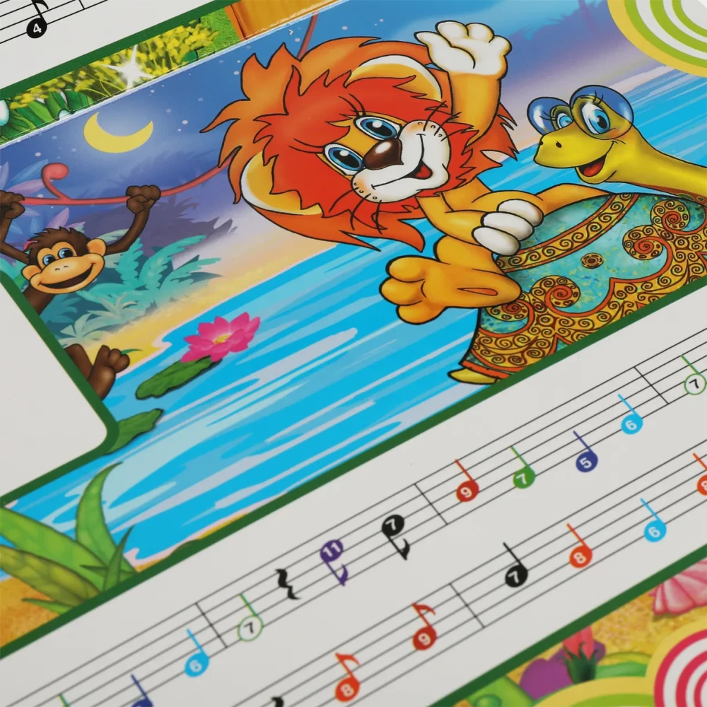 10 Fun Songs. SOYUZMULTFILM (piano book, 23 pages, 10 songs) 260x255mm 14 pages.