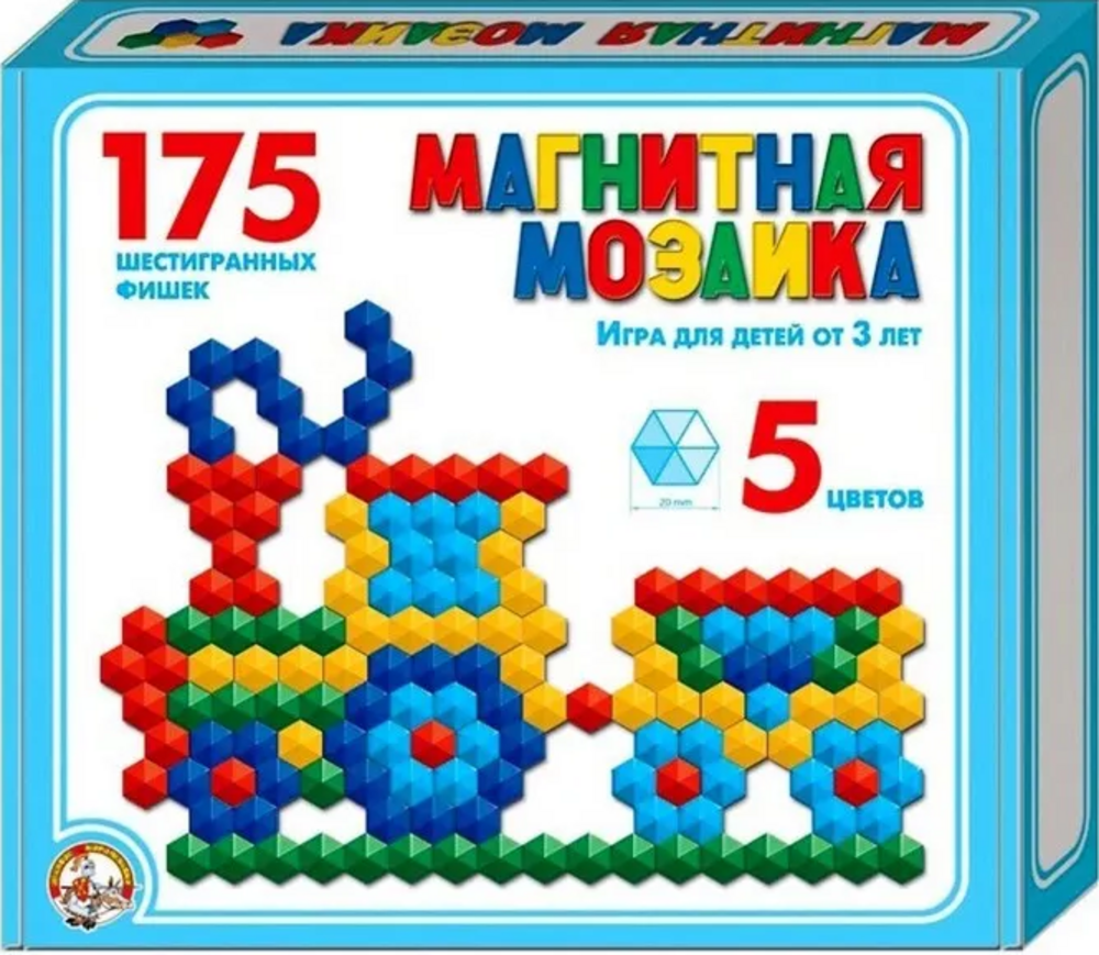 Sešstūru magnētiskā mozaīka