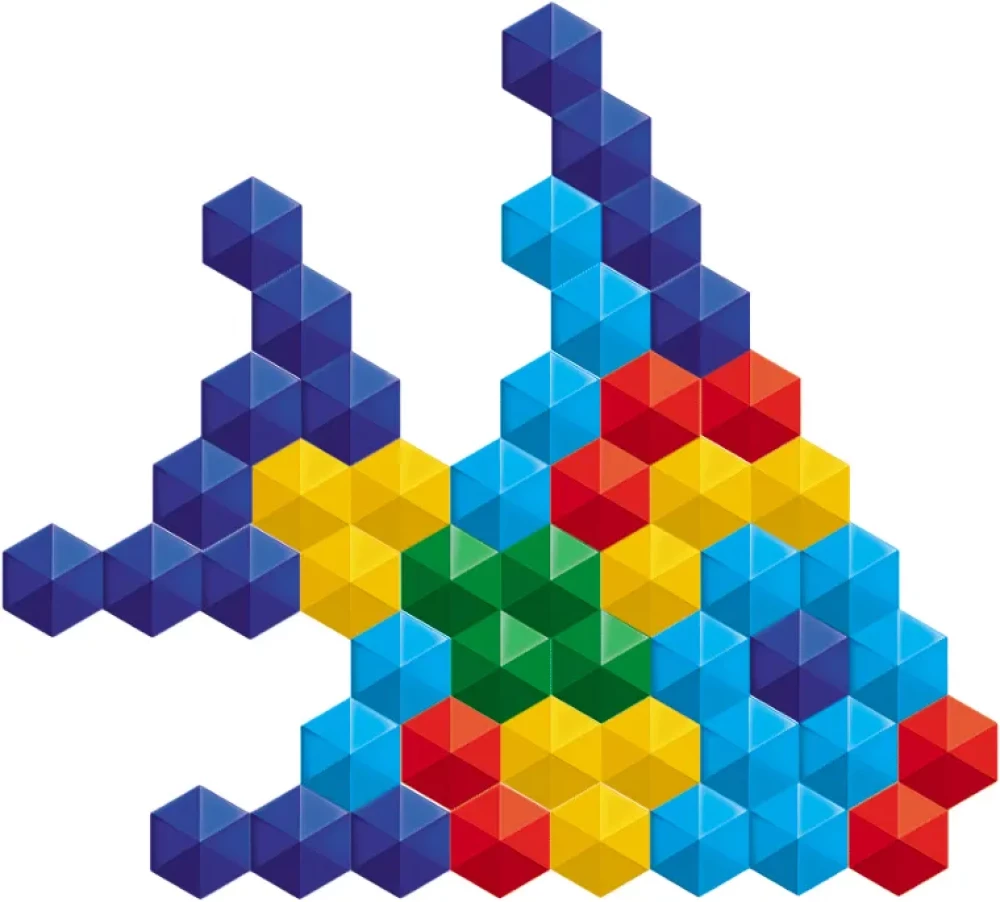 Magnetic Hexagon Mosaic