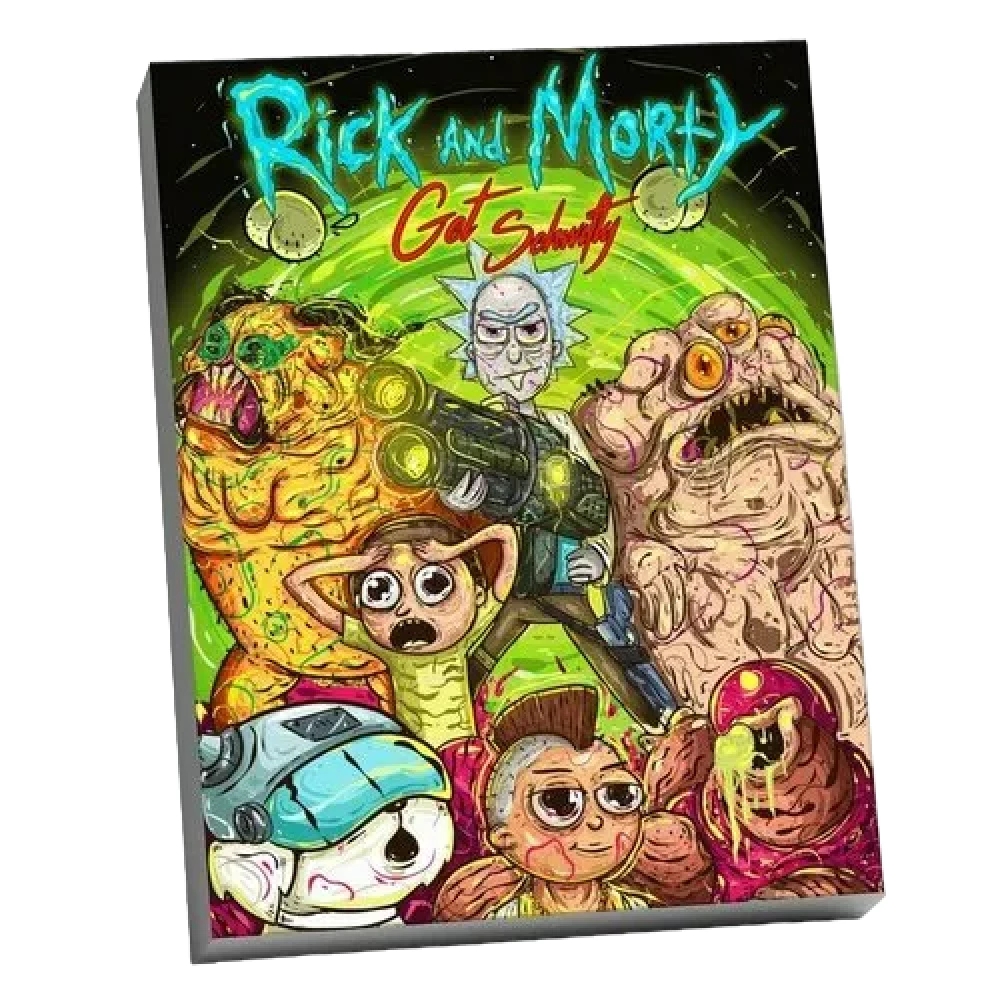 Numbered Painting Molly (40x50) Rick and Morty