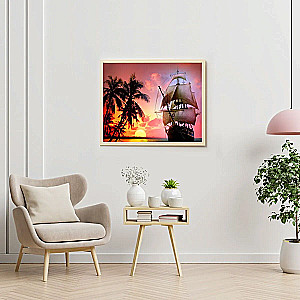 Molly Paint by Numbers (40×50) Pirate Ship