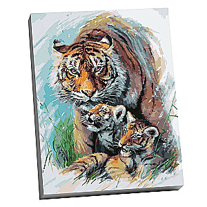Numbered Painting Molly (40x50) Reliable Protection