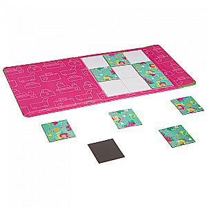 Compact Developing Game for the Road Magnetic Puzzle