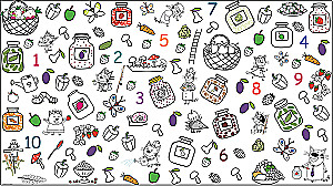 Three Cats. Coloring Game. Jam in the Basement