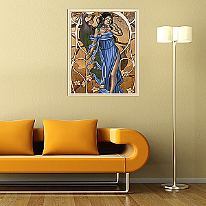 Numbered painting Molly (40x50) Modern