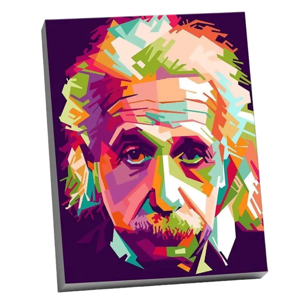 Numbered Painting Molly (40x50) Albert Einstein
