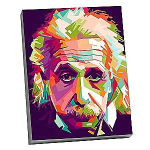 Numbered Painting Molly (40x50) Albert Einstein