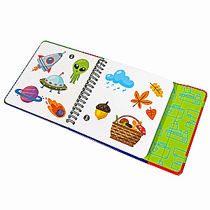 Mini-games for travel for toddlers Riddles. Puzzles and associations