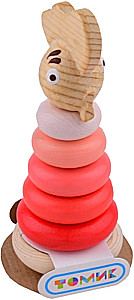 Educational Set Pyramid. Rooster