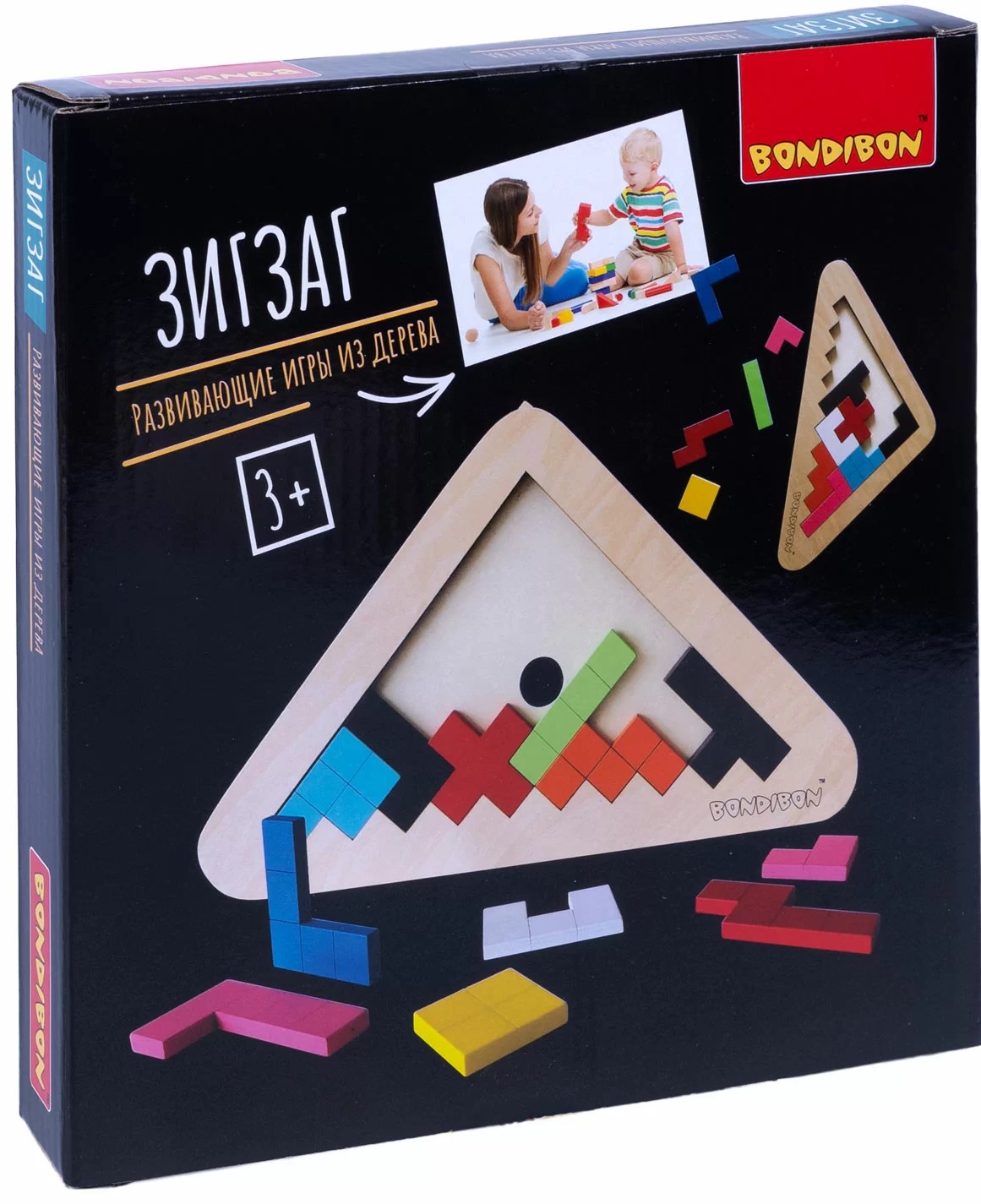 Developmental Puzzle Game Zigzag