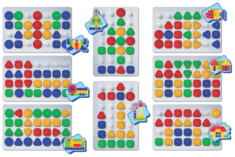 Plastic Mosaic for Toddlers