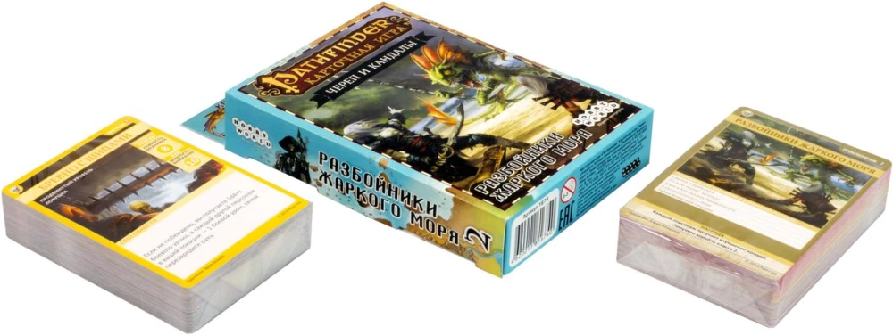 Pathfinder Board Game. Card Game: Skull and Shackles. Adventure Deck. Rogues of the Hot Sea