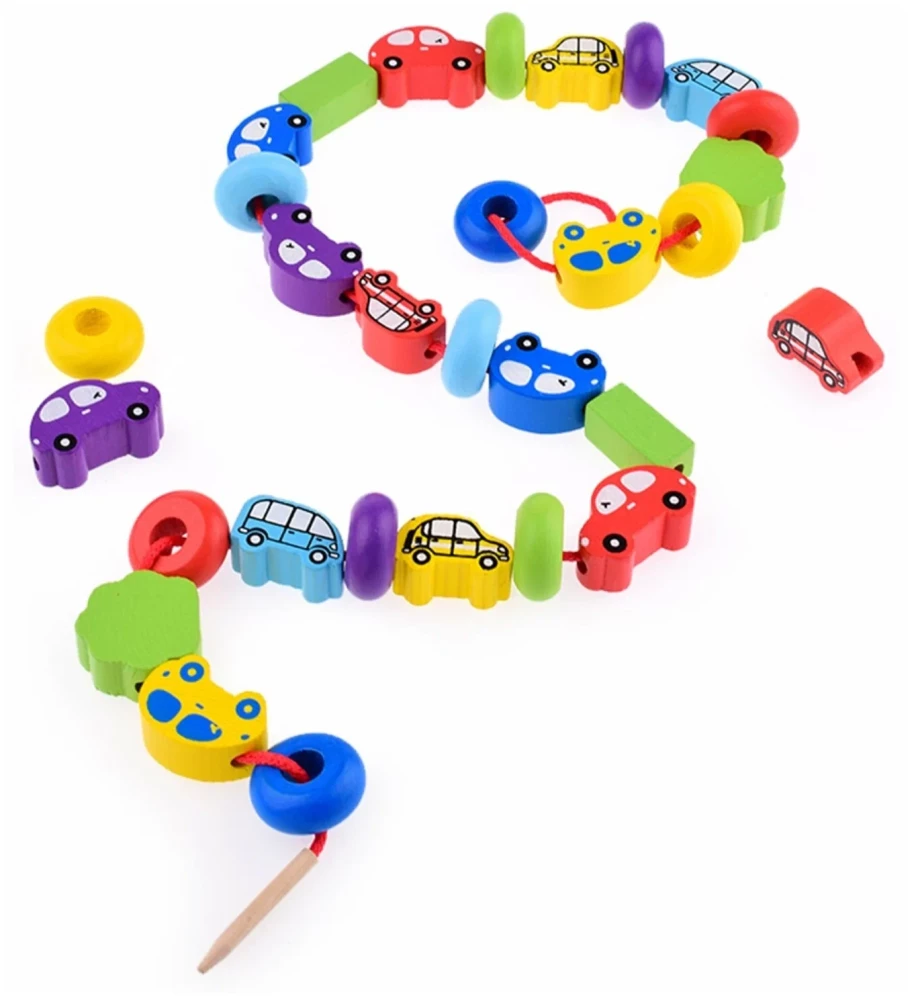 Counting Material Beads. Transportation