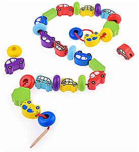 Counting Material Beads. Transportation