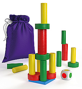 Tabletop game for children Build the tower