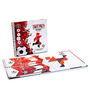 Magnetic Puzzle Game Tangram. Football