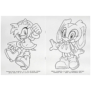 Super Hedgehog. Coloring Book