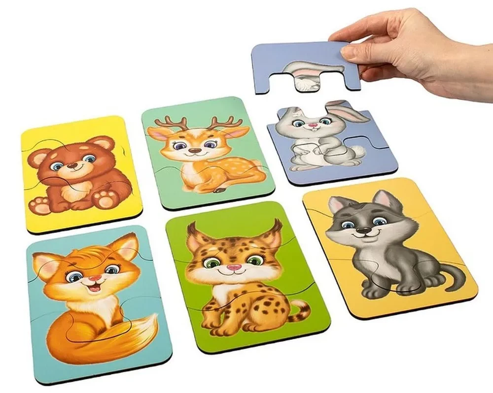 Wooden Puzzles Forest Dwellers