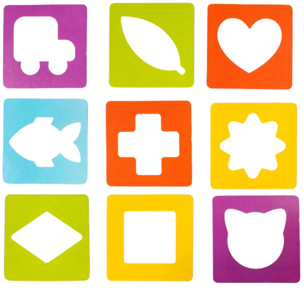 Educational Lotto for Toddlers Tactile