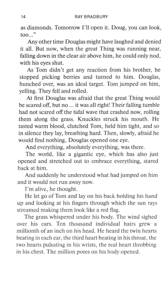 Dandelion Wine. A Reading Book in English. Level B1