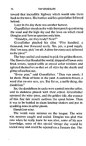 Dandelion Wine. A Reading Book in English. Level B1