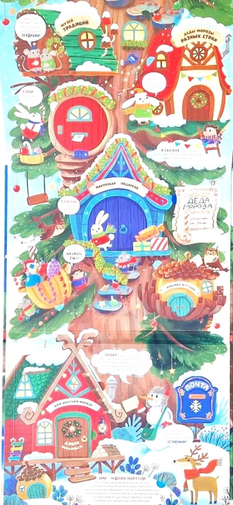 All About New Year. A Book with Windows