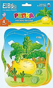 ElBasco Kids. Мягкий пазл Репка