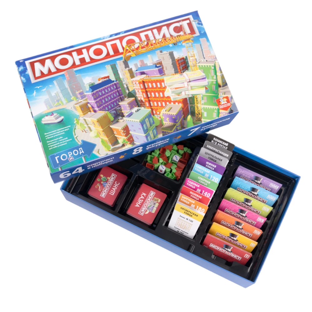 Stalo žaidimas - Monopolistas. Miestas