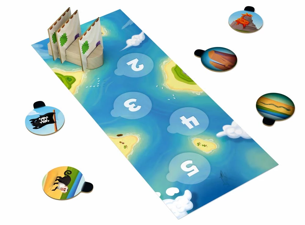 Board Game Course for Treasure!