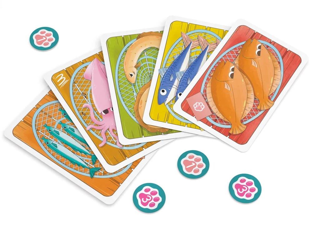 Board Game Cats and Fish