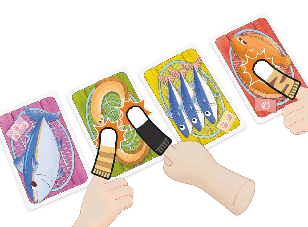 Board Game Cats and Fish