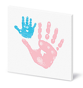 Little Footprint Set. Handprints and footprints of your baby. Me and mom