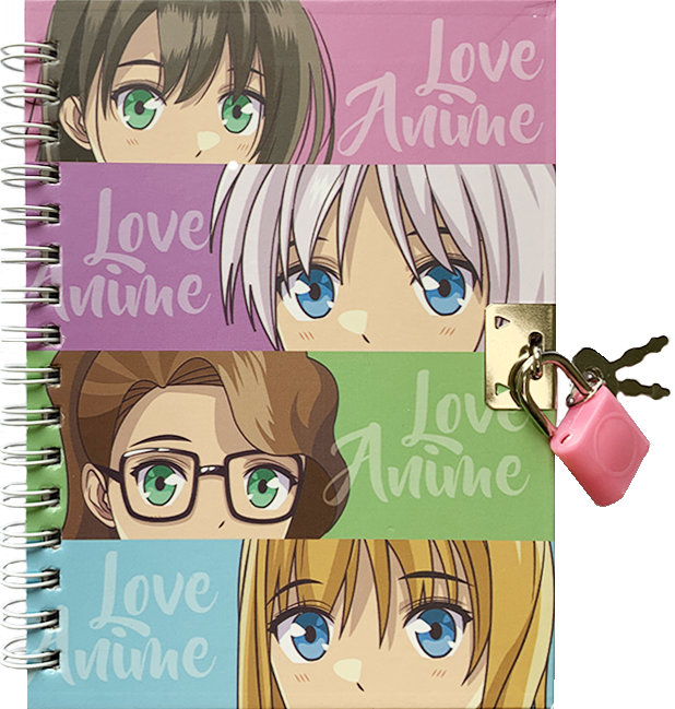 Notatnik ANIME 11x15 cm
