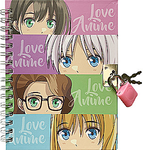 ANIME Notebook 11x15 cm