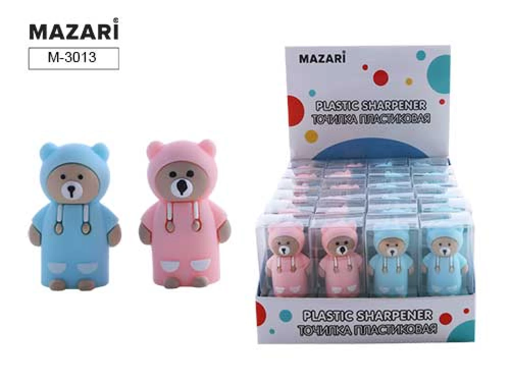 Plastic Sharpener Bear