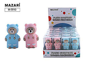 Plastic Sharpener Bear