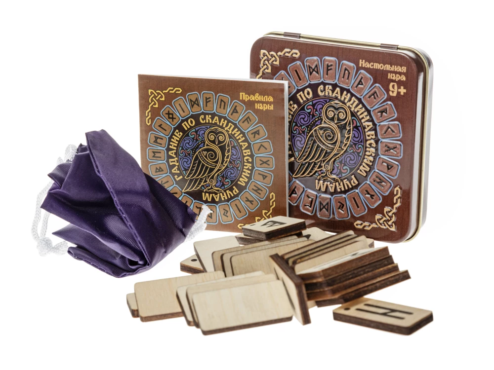 Board Game Divination by Scandinavian Runes